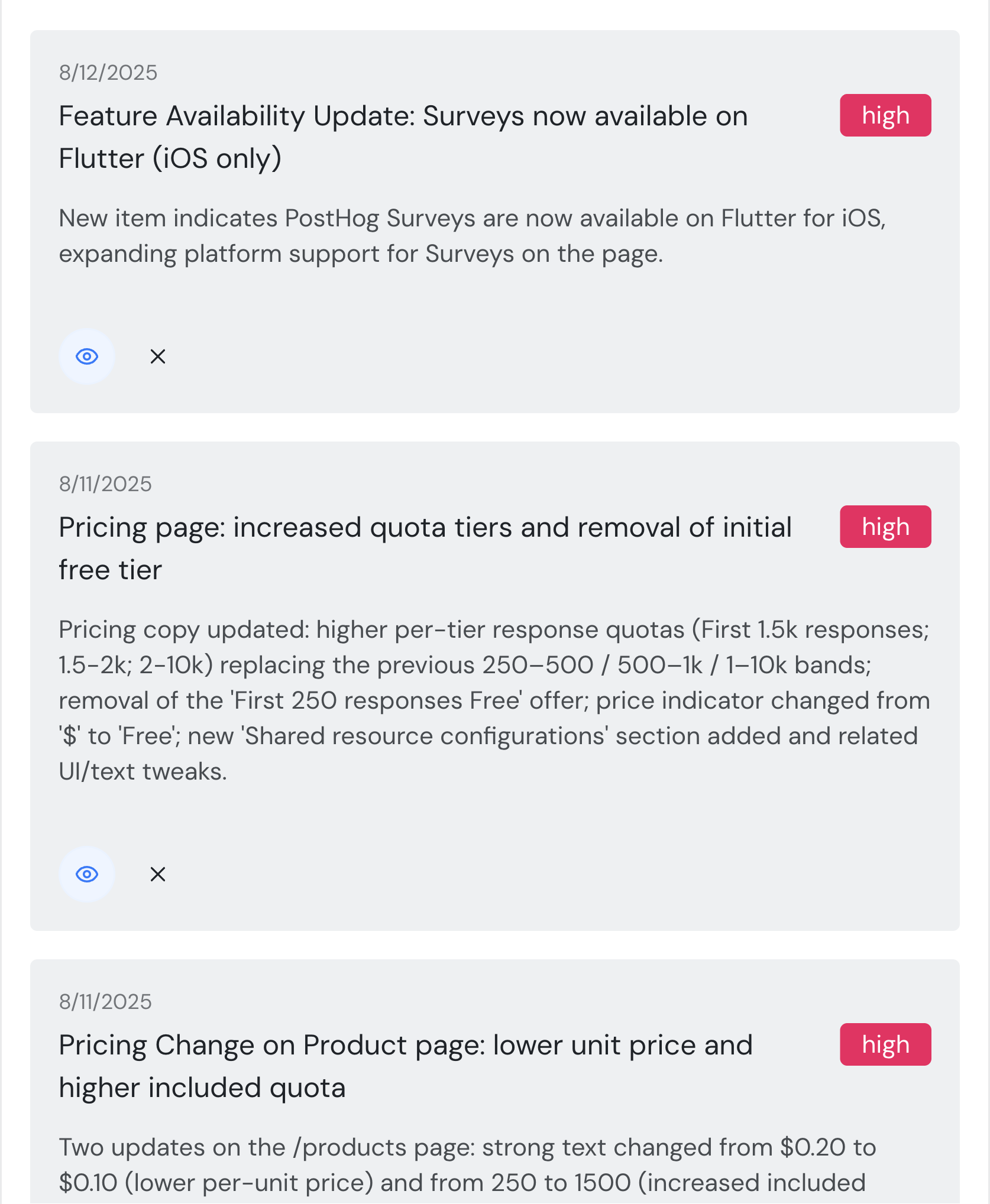 Top signals are what matters. The rest is just noise. Get all the top signals delivered to your inbox and on the dashboard.