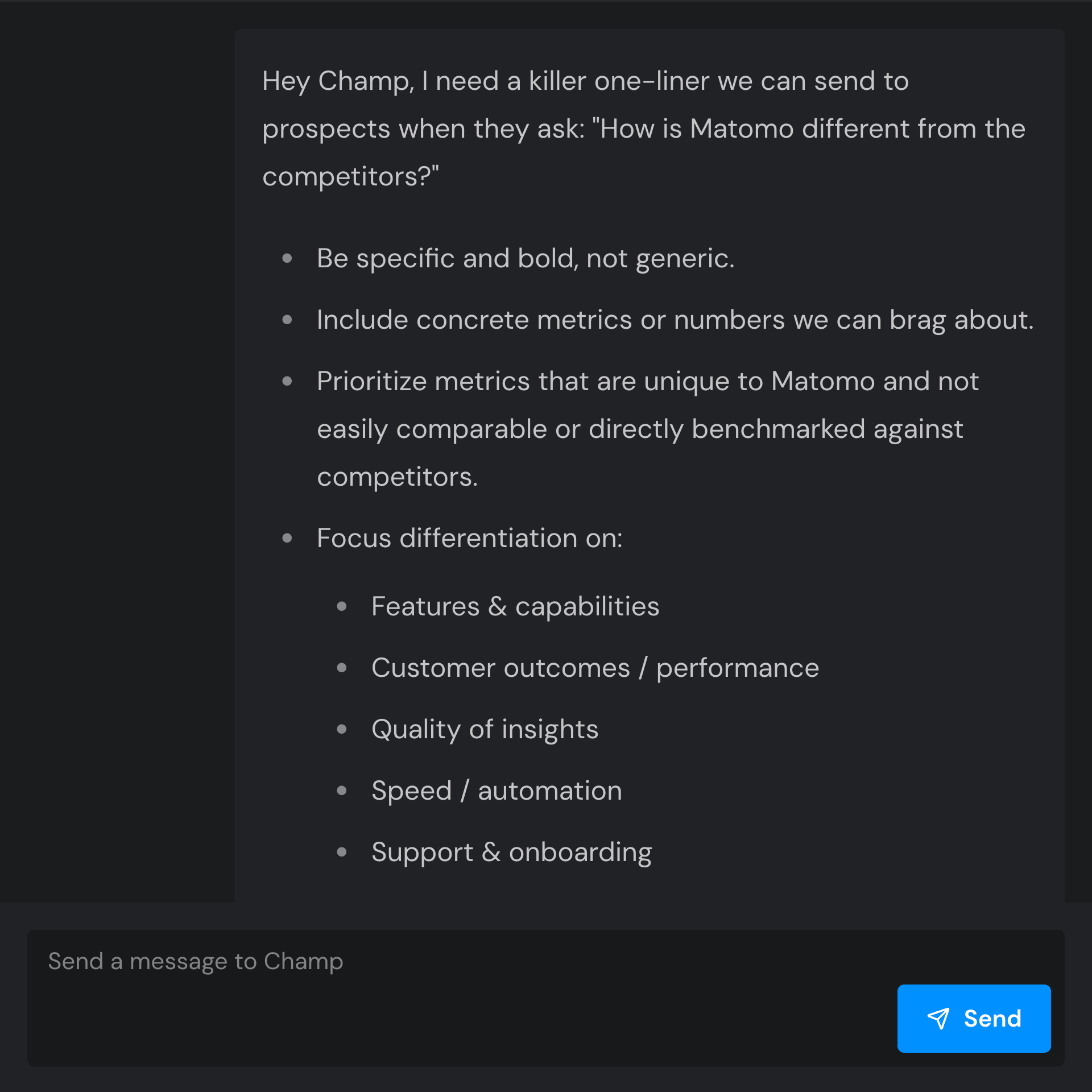 Figure Out What Makes You Different