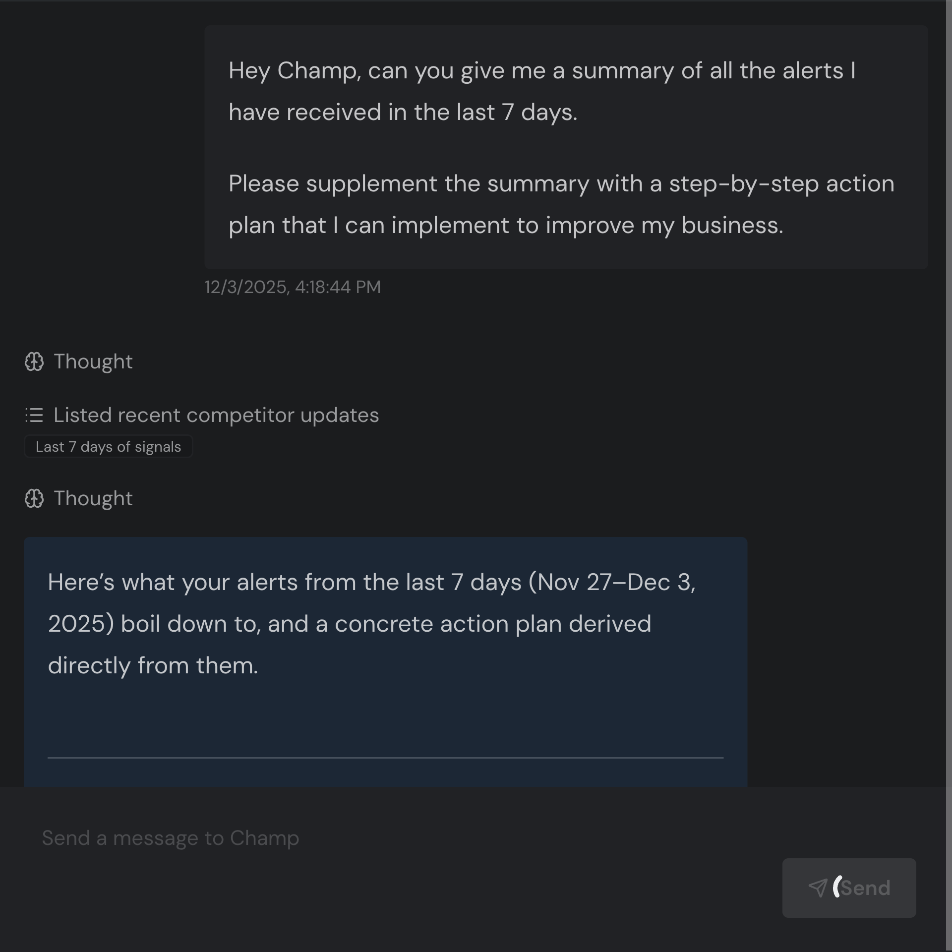 See What Competitors Are Up To Over Time