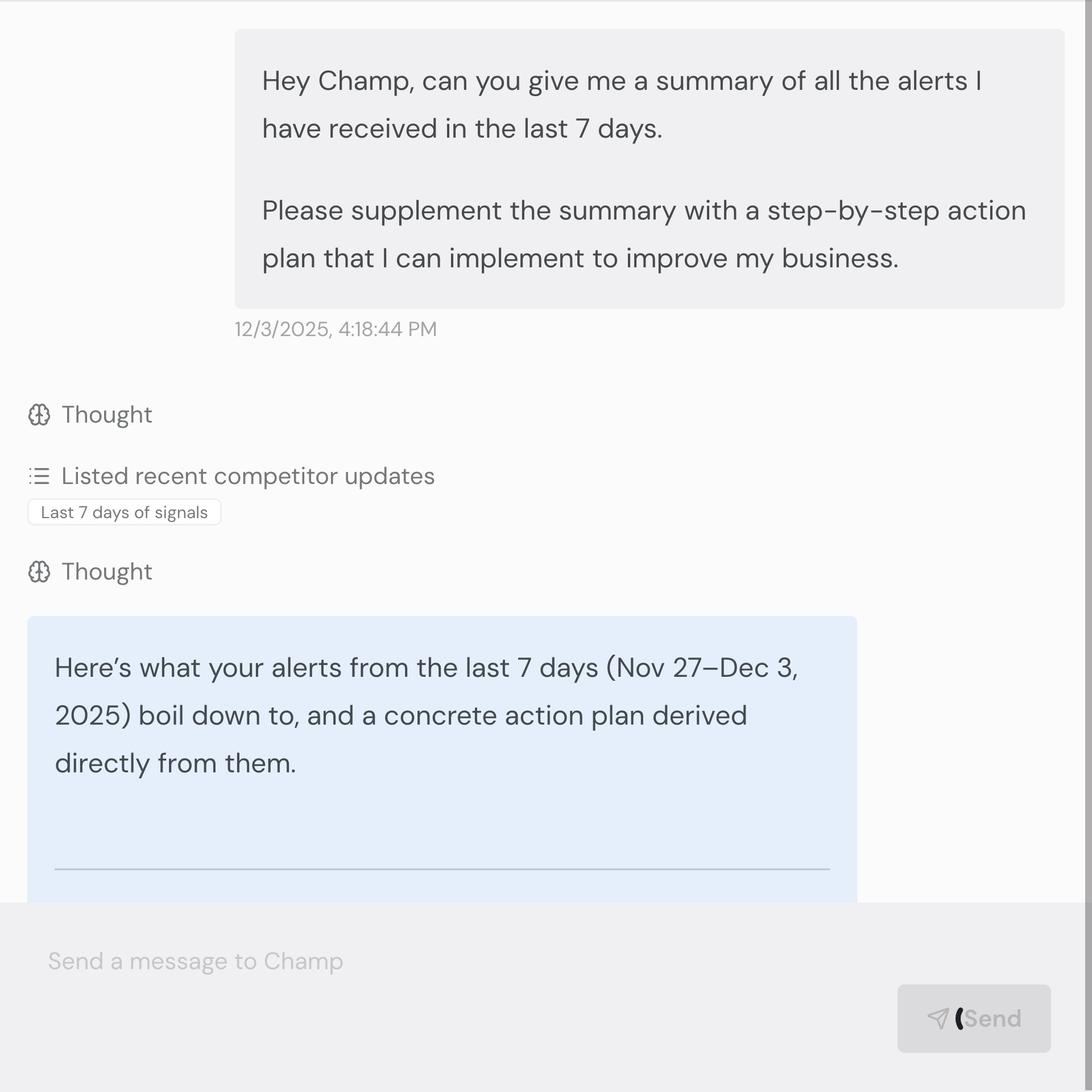 See What Competitors Are Up To Over Time