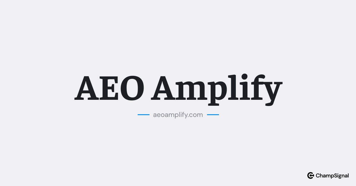 AEO Amplify image