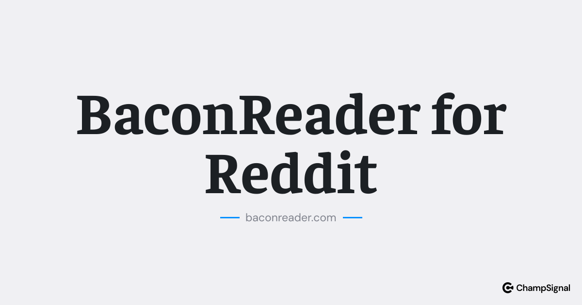 BaconReader for Reddit image