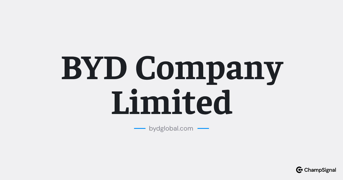 BYD Company Limited image