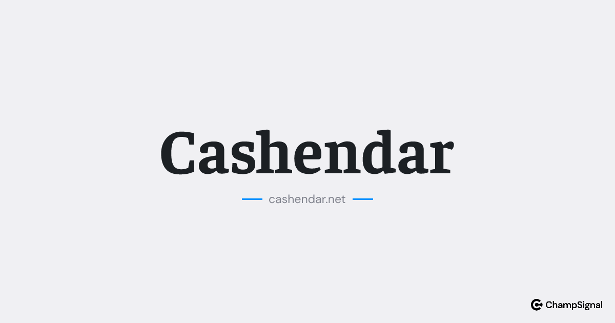 Cashendar image
