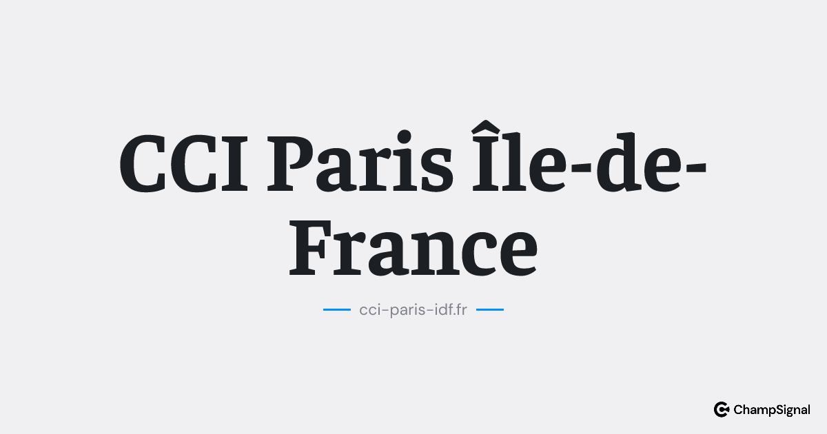 CCI Paris Île-de-France image