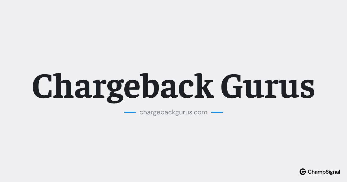 Chargeback Gurus image
