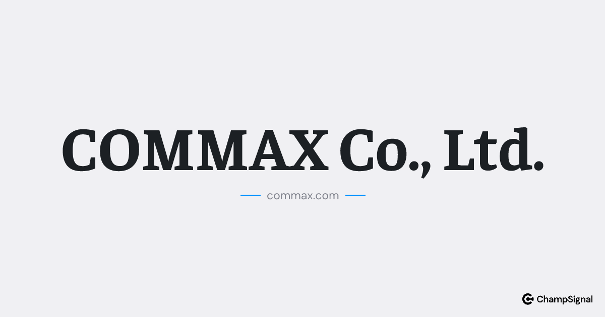 COMMAX Co., Ltd. image