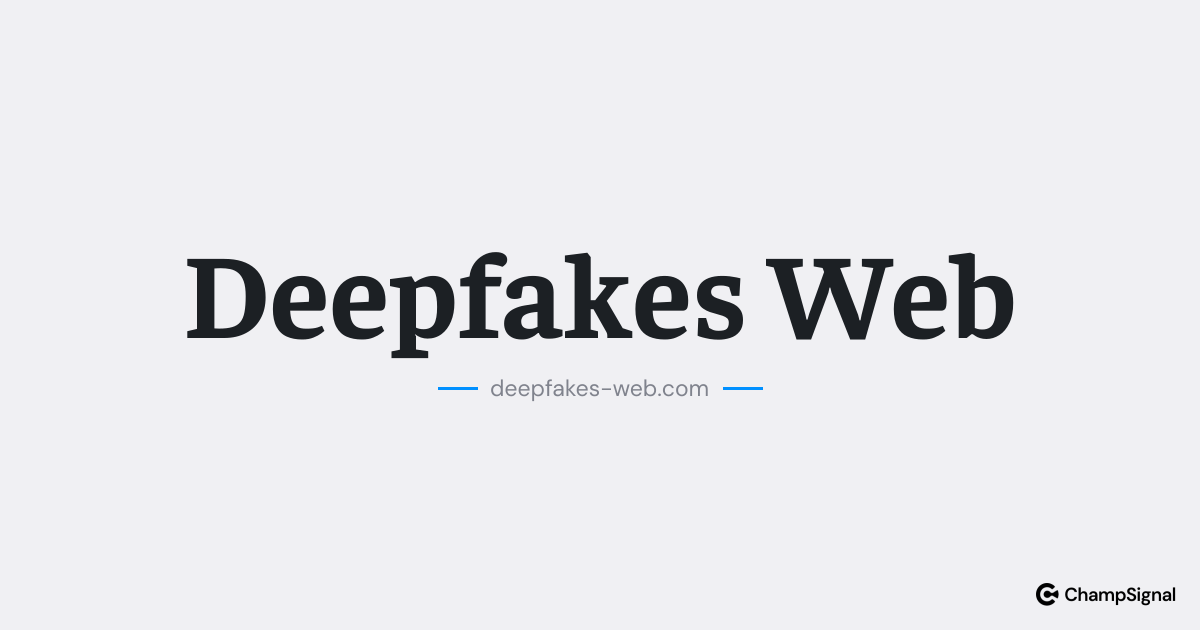 Deepfakes Web image