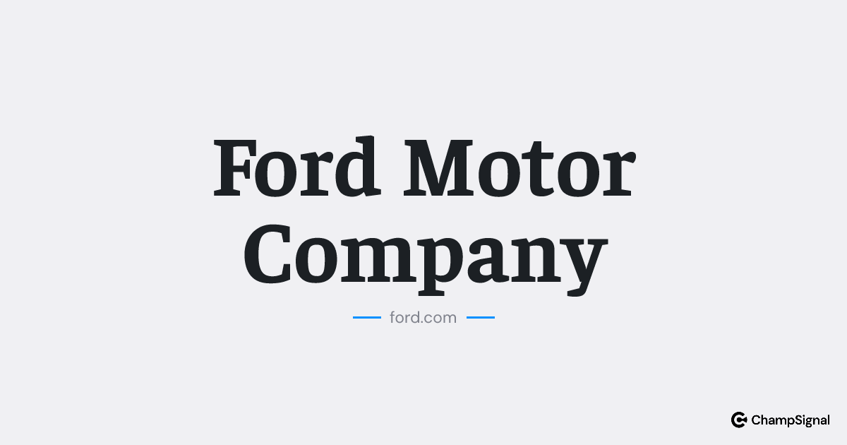 Ford Motor Company image