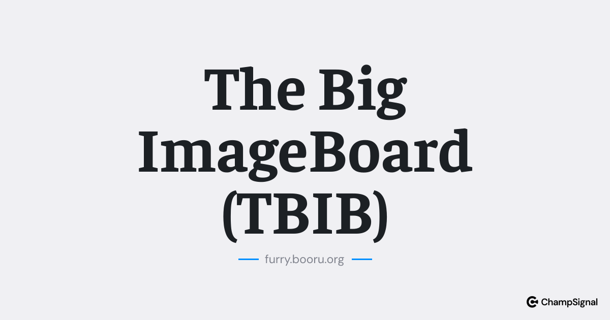 The Big ImageBoard (TBIB) image