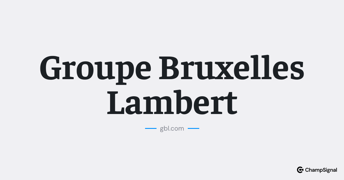 Groupe Bruxelles Lambert image
