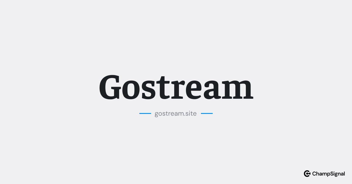 Gostream image