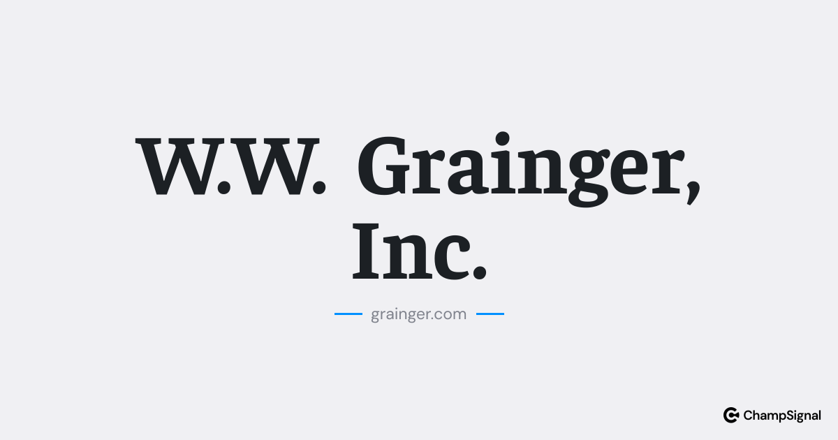 W.W. Grainger, Inc. image