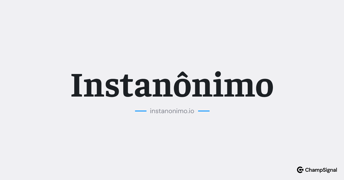 Instanônimo image