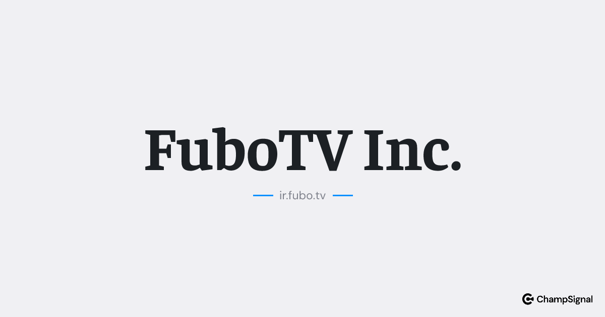 FuboTV Inc. image