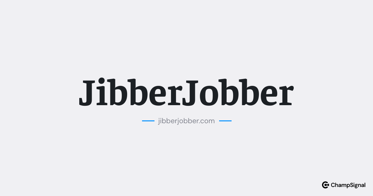 JibberJobber image