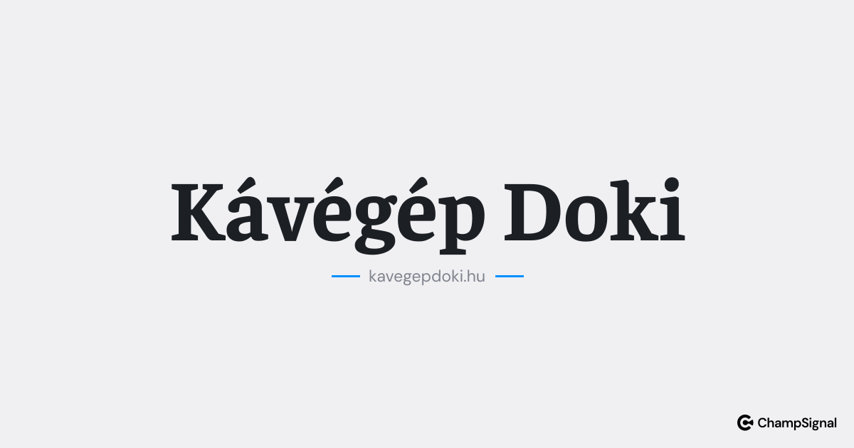 Kávégép Doki image