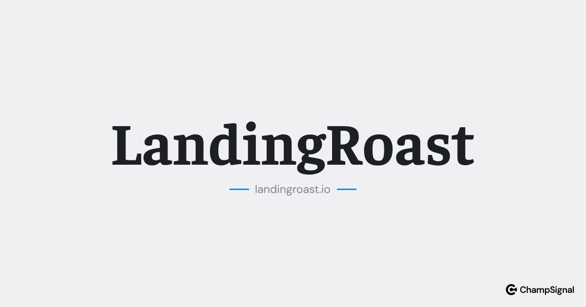 LandingRoast image