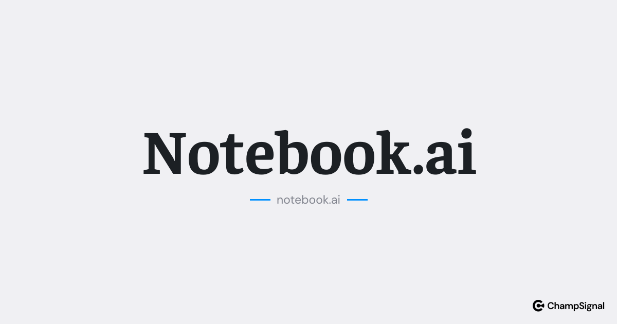 Notebook.ai image
