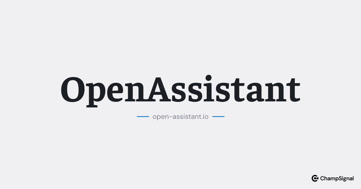 OpenAssistant image