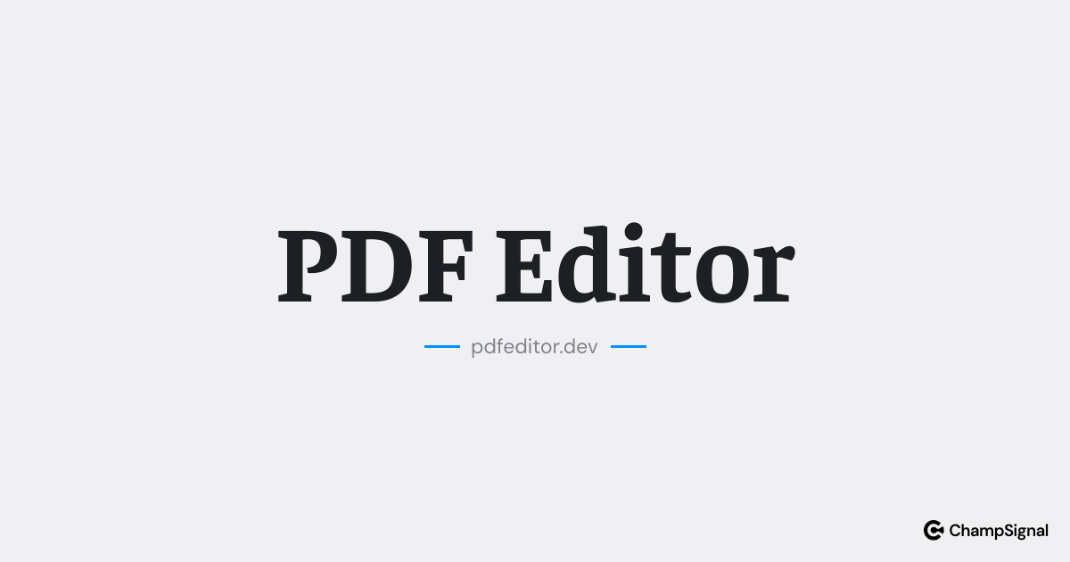 PDF Editor image