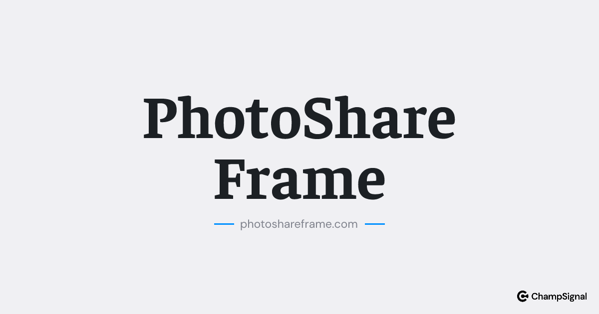 PhotoShare Frame image
