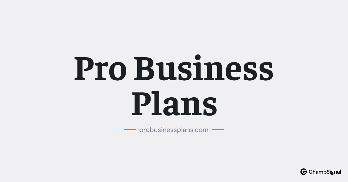 Pro Business Plans image