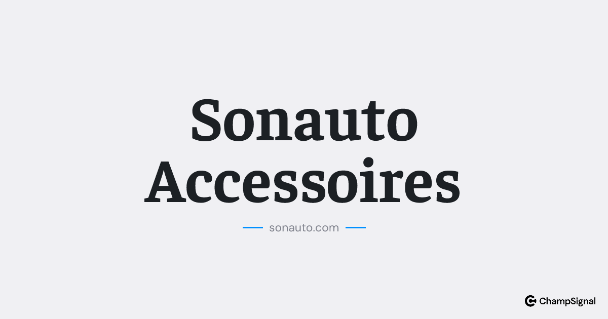 Sonauto Accessoires image