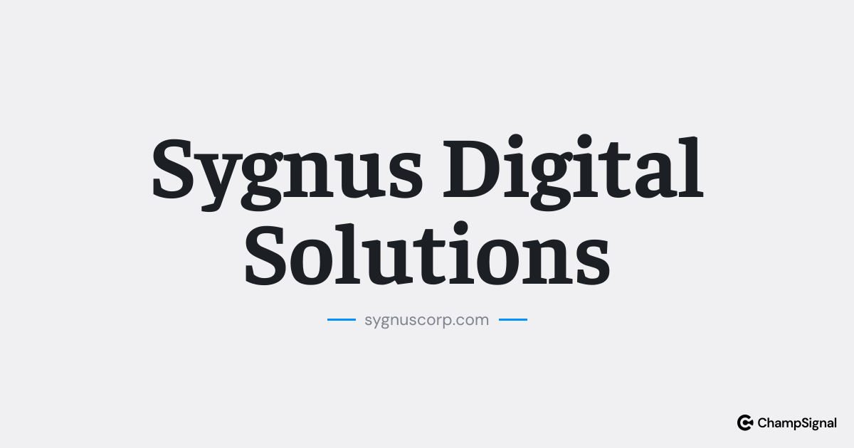 Sygnus Digital Solutions image
