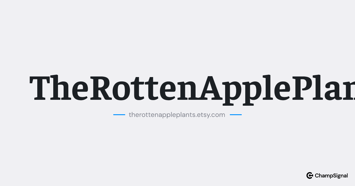 TheRottenApplePlants image