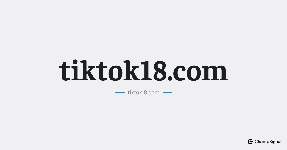tiktok18.com image