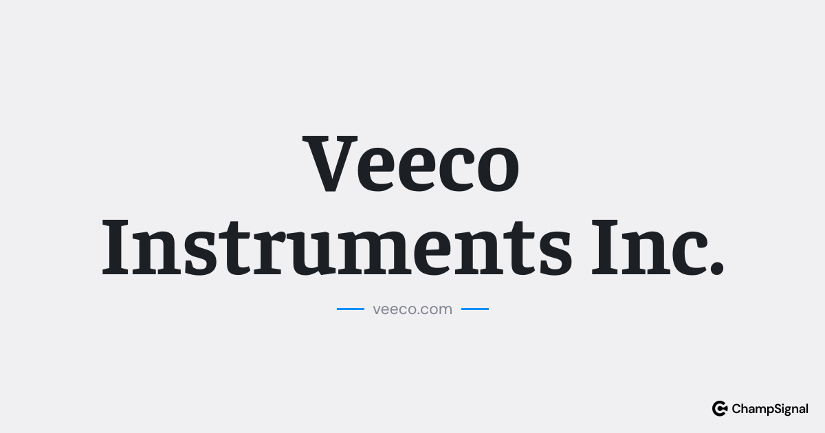 Veeco Instruments Inc. image