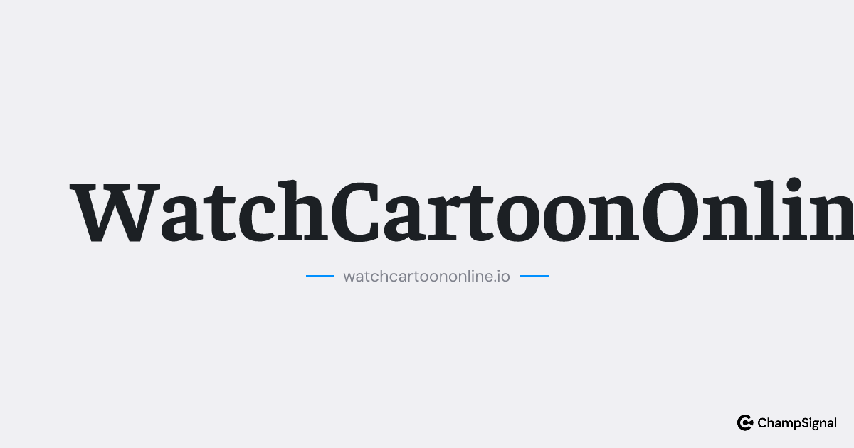 WatchCartoonOnline.io image