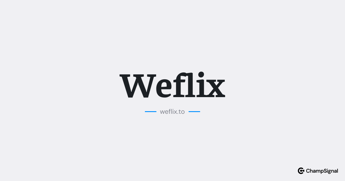 Weflix image