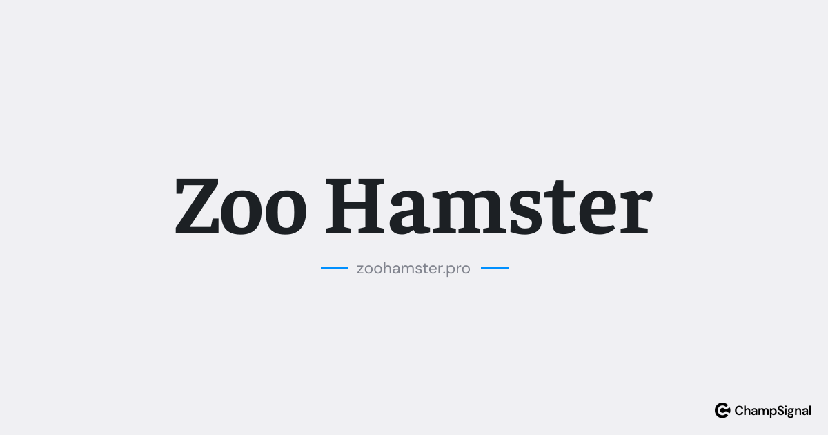 Zoo Hamster image