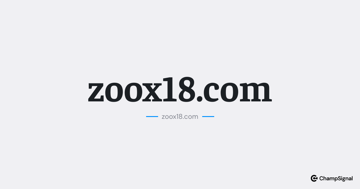zoox18.com image
