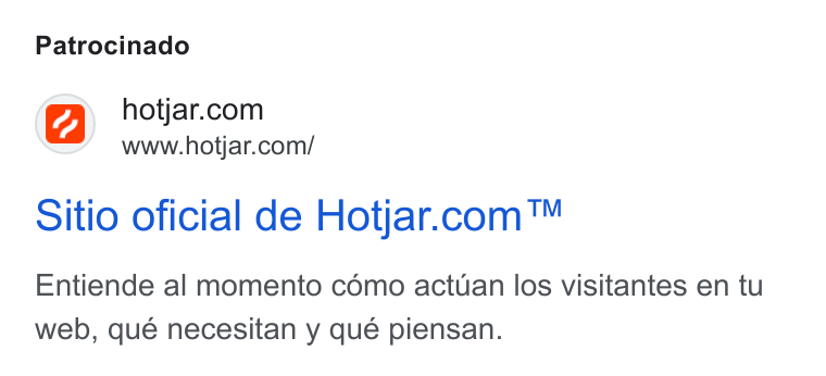 Ad creative for Sitio oficial de Hotjar.com™