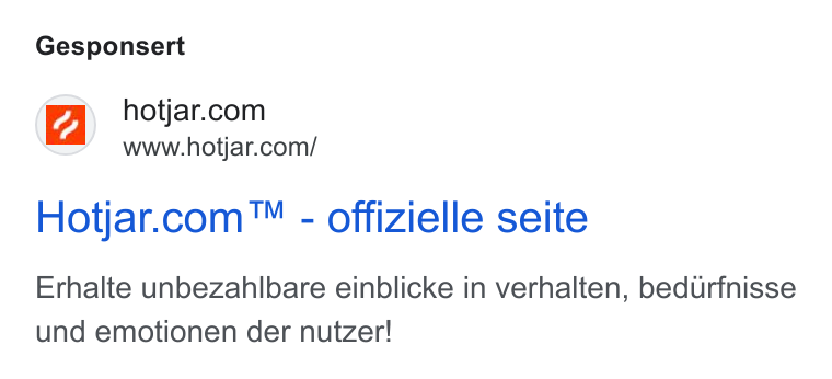 Ad creative for Hotjar.com™ - offizielle seite